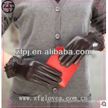 ZF2836 New Style Women Fashion Nappa Leather Gloves